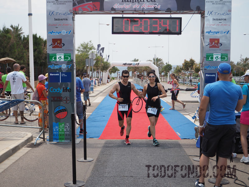 triatlon por parejas